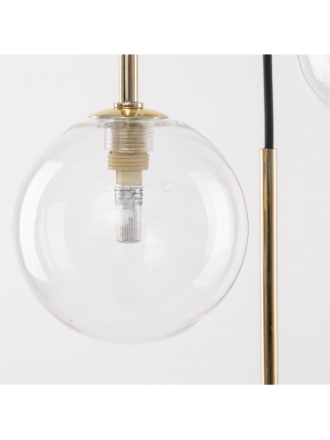 Lampa wisząca NILOS BLACK / GOLD 5944
