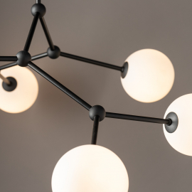 Lampa sufitowa FAIRY BLACK 4856