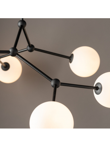 Lampa sufitowa FAIRY BLACK 4856
