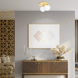 Lampa sufitowa BIANCA GOLD 4696