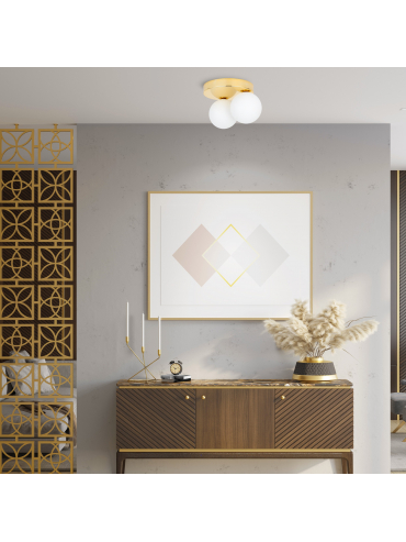 Lampa sufitowa BIANCA GOLD 4696