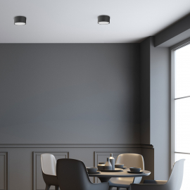 Lampa sufitowa DALLAS BLACK 6241