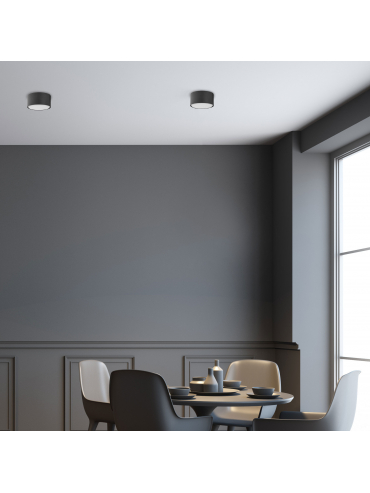 Lampa sufitowa DALLAS BLACK 6241