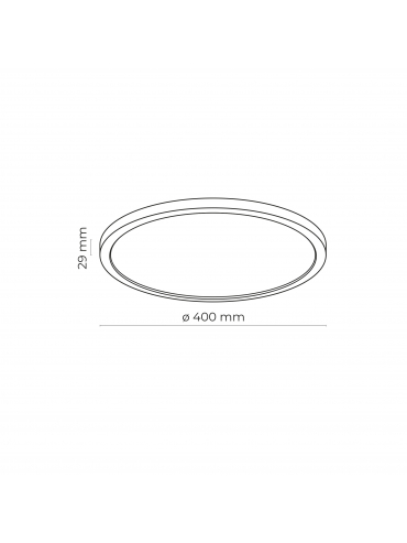 Kinkiet AQUA WHITE MEDIUM 36W LED 6902