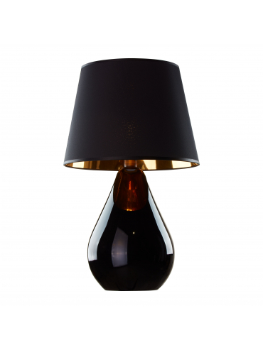 Lampa stołowa LACRIMA BLACK/GOLD 5454