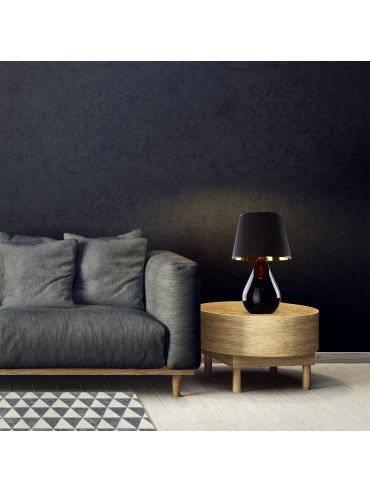 Lampa stołowa LACRIMA BLACK/GOLD 5454