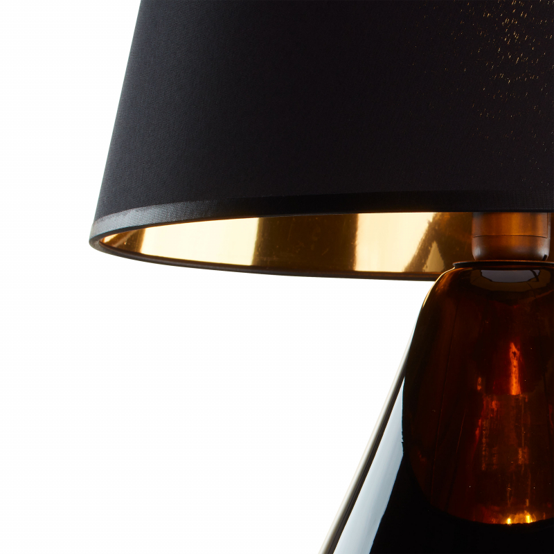 Lampa stołowa LACRIMA BLACK/GOLD 5454