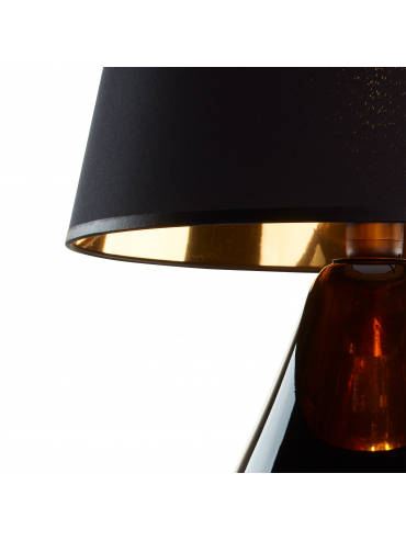 Lampa stołowa LACRIMA BLACK/GOLD 5454