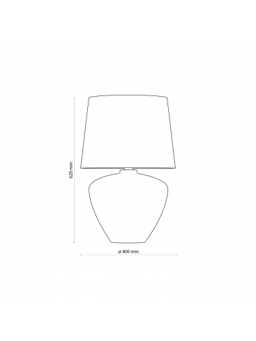 Lampa stołowa FIORD BLACK 5463