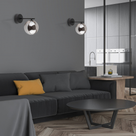 Kinkiet ESTERA BLACK 4777