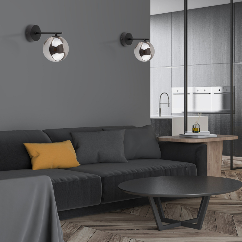 Kinkiet ESTERA BLACK 4777