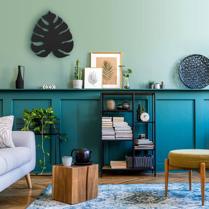 Kinkiet MONSTERA BLACK 4666