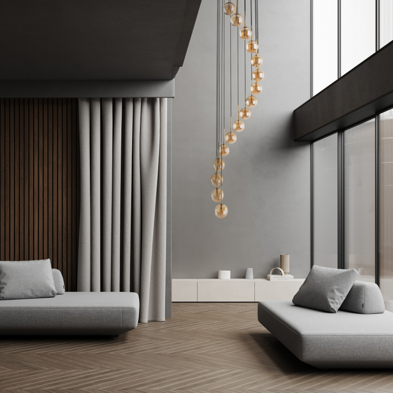 Lampa wisząca AURORA GOLD 6023