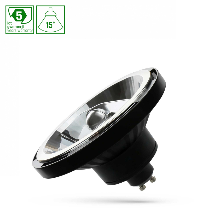 Żarówka LED AR111 GU10 12W 15° COB WOJ+14570