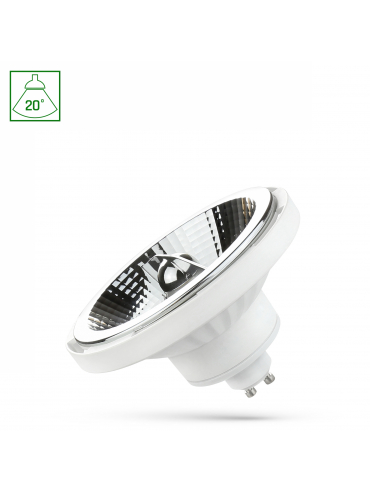 Żarówka LED AR111 GU10 10W 20° ŚCIEMNIALNA WOJ+14684
