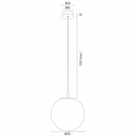 Lampa wisząca ALMIROS 8447