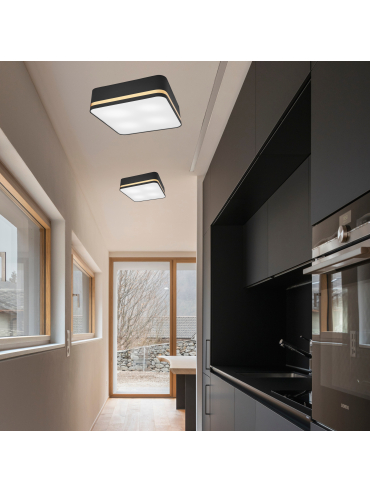 Lampa sufitowa Ophelia LM-4.211 czarna 48741