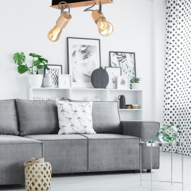 Lampa sufitowa Gustavo LM-2.125 czarna 39800