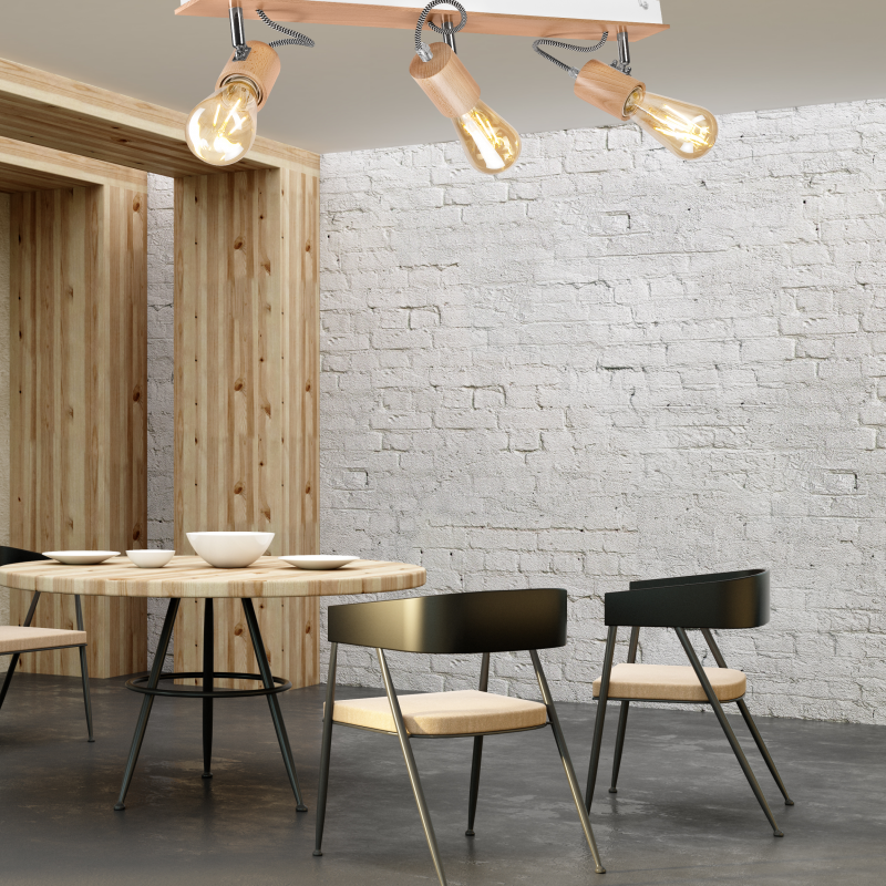 Lampa sufitowa Gustavo LM-3.125 biała 39787