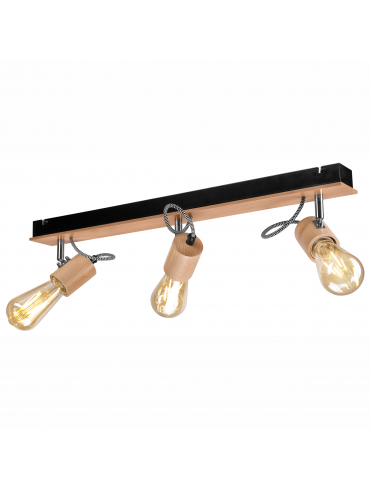 Lampa sufitowa Gustavo LM-3.125 czarna 39817