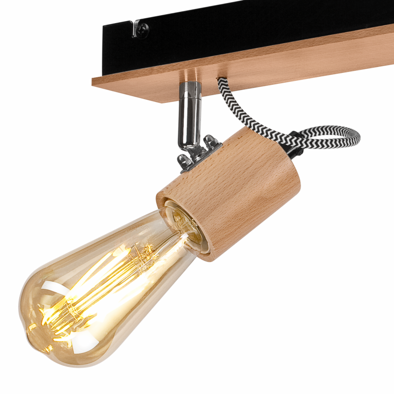 Lampa sufitowa Gustavo LM-3.125 czarna 39817