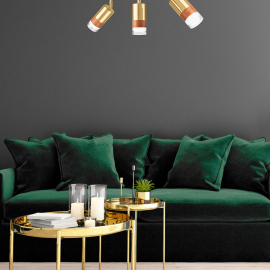 Lampa sufitowa Aurora LM-3.151 złota 43692