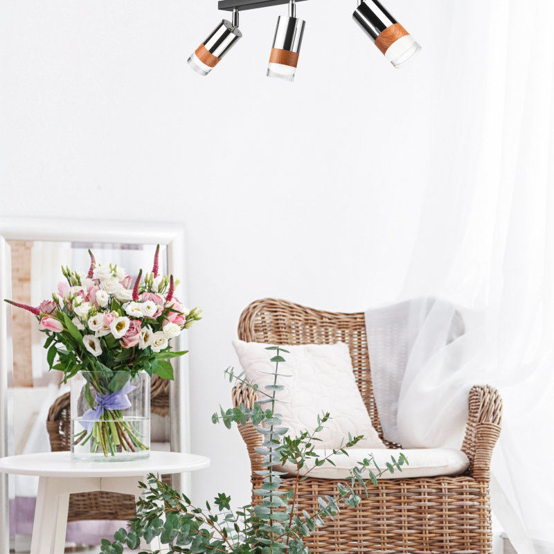 Lampa sufitowa Aurora LM-3.151 chrom 43685