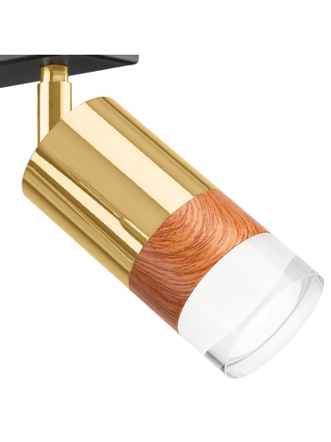 Lampa sufitowa Aurora LM-4.151 złota 43722