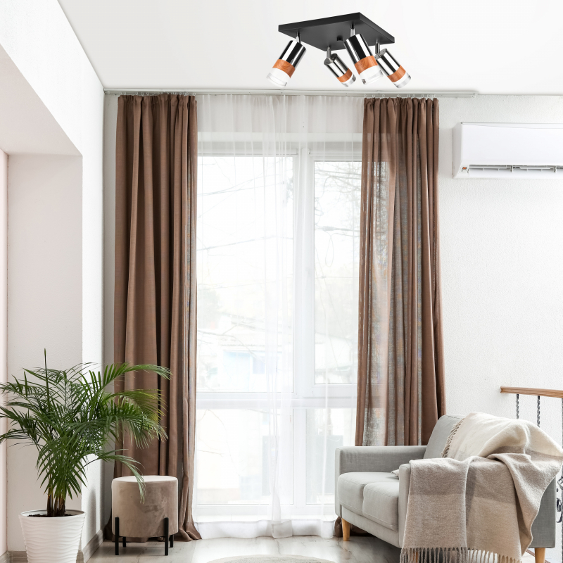 Lampa sufitowa Aurora LM-4.151/A chrom 43746