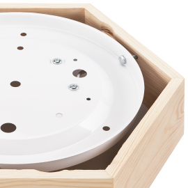 Lampa sufitowa Hexagon LD-PD-5.1 sosna 42671