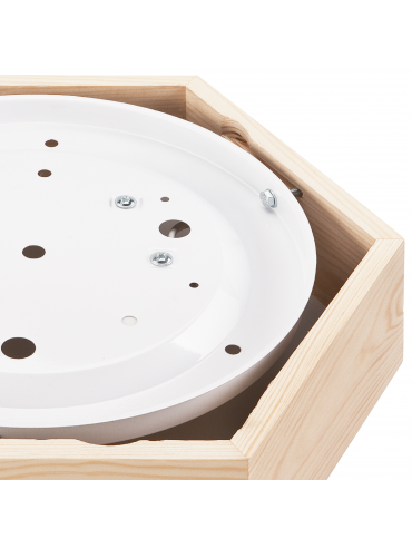 Lampa sufitowa Hexagon LD-PD-5.1 sosna 42671
