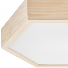 Lampa sufitowa Hexagon LD-PD-5.2 sosna 42732