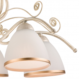 Lampa wisząca Retro LM-5.51 biała 19208