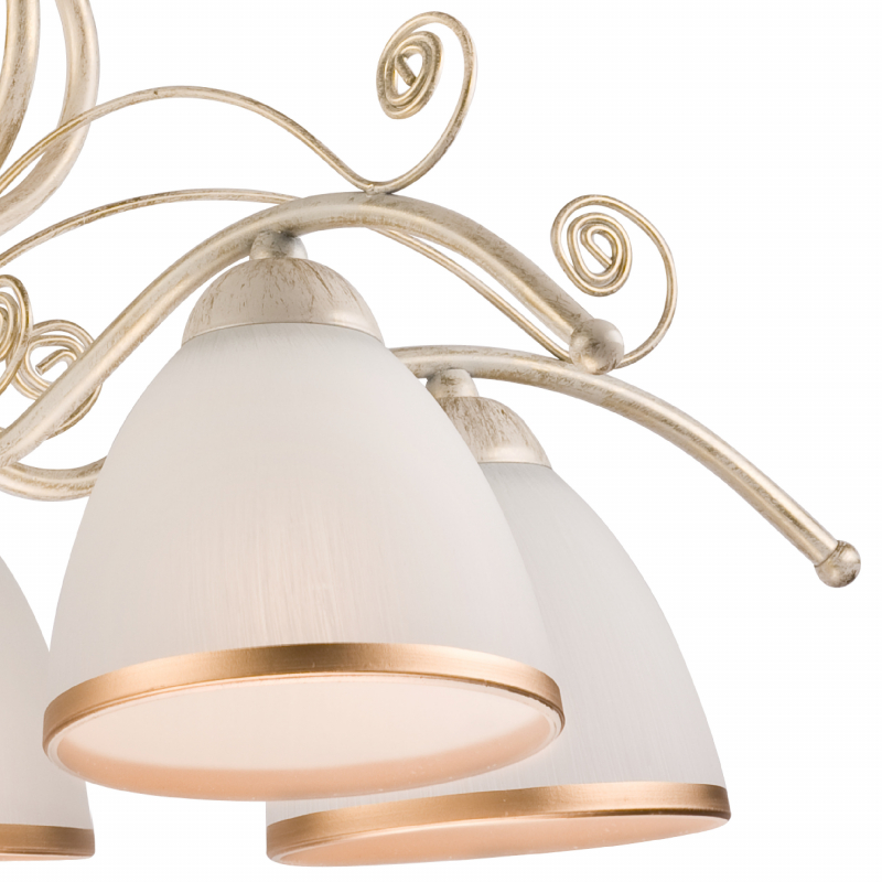 Lampa wisząca Retro LM-5.51 biała 19208