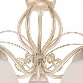 Lampa wisząca Retro LM-5.51 biała 19208