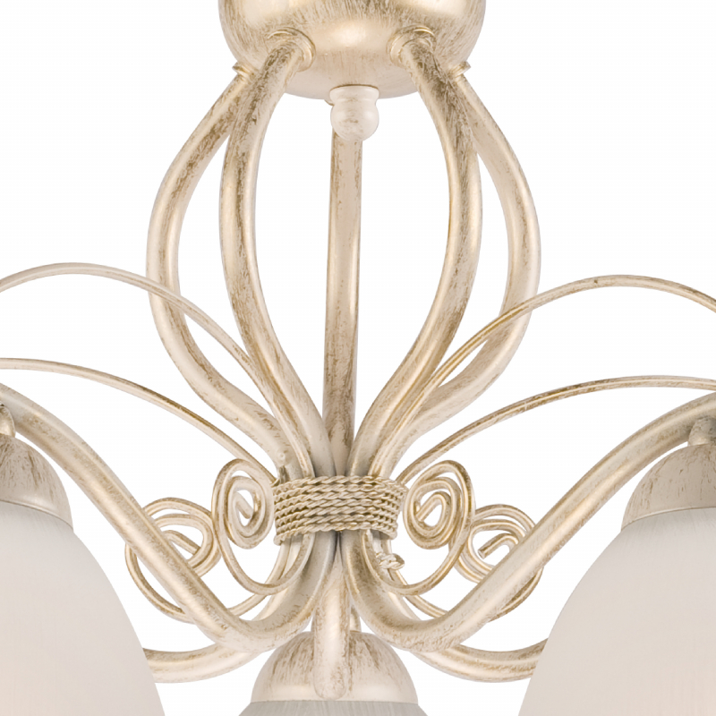 Lampa wisząca Retro LM-5.51 biała 19208