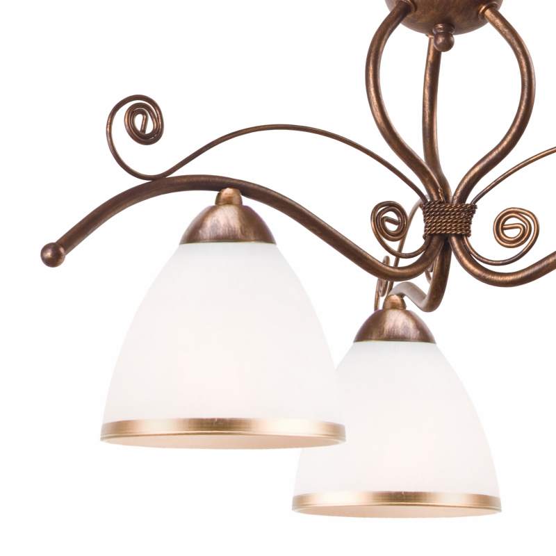 Lampa wisząca Retro LM-3.51 brązowa 2903