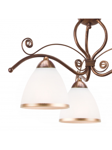 Lampa wisząca Retro LM-3.51 brązowa 2903
