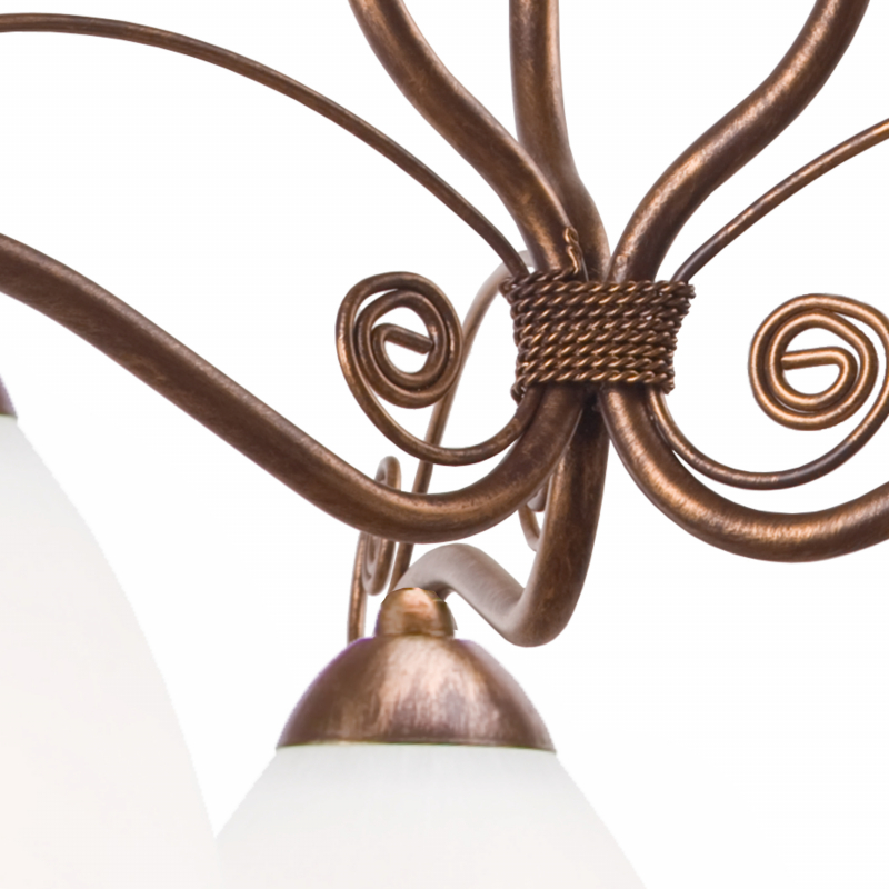 Lampa wisząca Retro LM-3.51 brązowa 2903