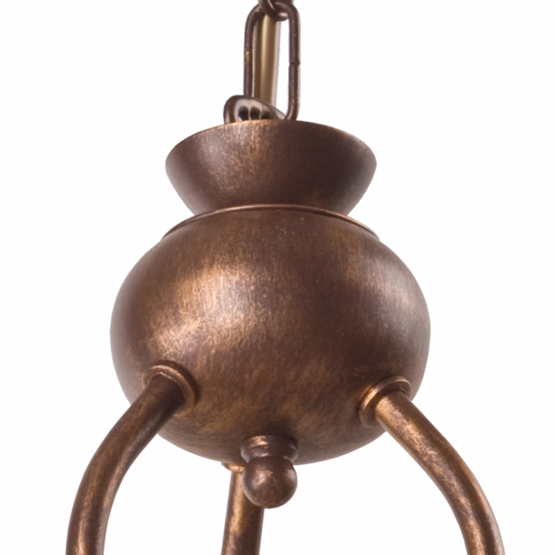 Lampa wisząca Retro LM-3.51 brązowa 2903