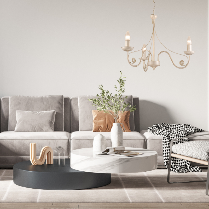 Lampa wisząca Donato LM-3.29 biała 22512