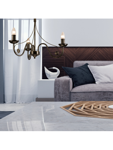 Lampa wisząca Donato LM-3.29 czarna 22444