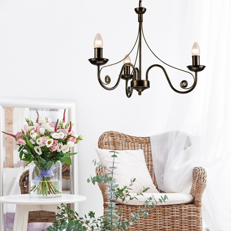 Lampa wisząca Donato LM-3.29 czarna 22444