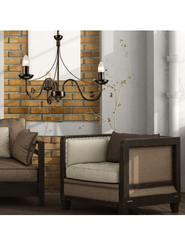 Lampa wisząca Donato LM-3.29 czarna 22444