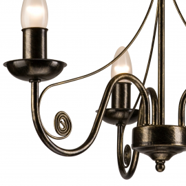 Lampa wisząca Donato LM-3.29 czarna 22444