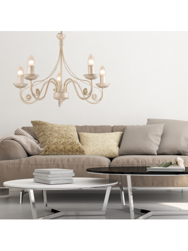 Lampa wisząca Donato LM-5.29 biała 22536