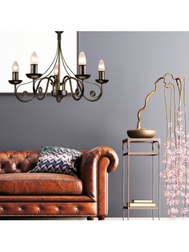 Lampa wisząca Donato LM-5.29 czarna 22468