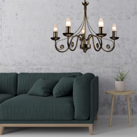 Lampa wisząca Donato LM-5.29 czarna 22468