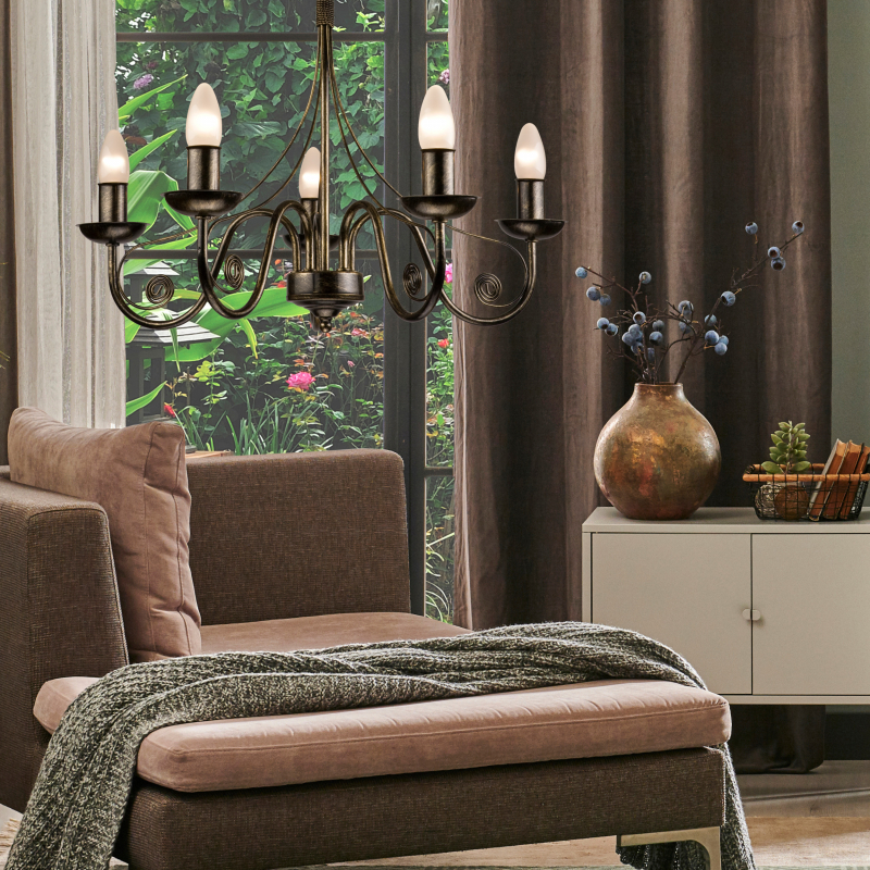 Lampa wisząca Donato LM-5.29 czarna 22468