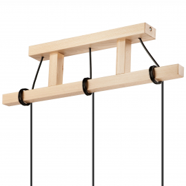 Lampa wisząca Leon LM-3.97 naturalny 34799